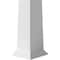 Ekena Millwork Craftsman Classic Square Tapered, Smooth PVC Column, Crown Capital & Crown Base CC1008ETPCRCR - alternate 4